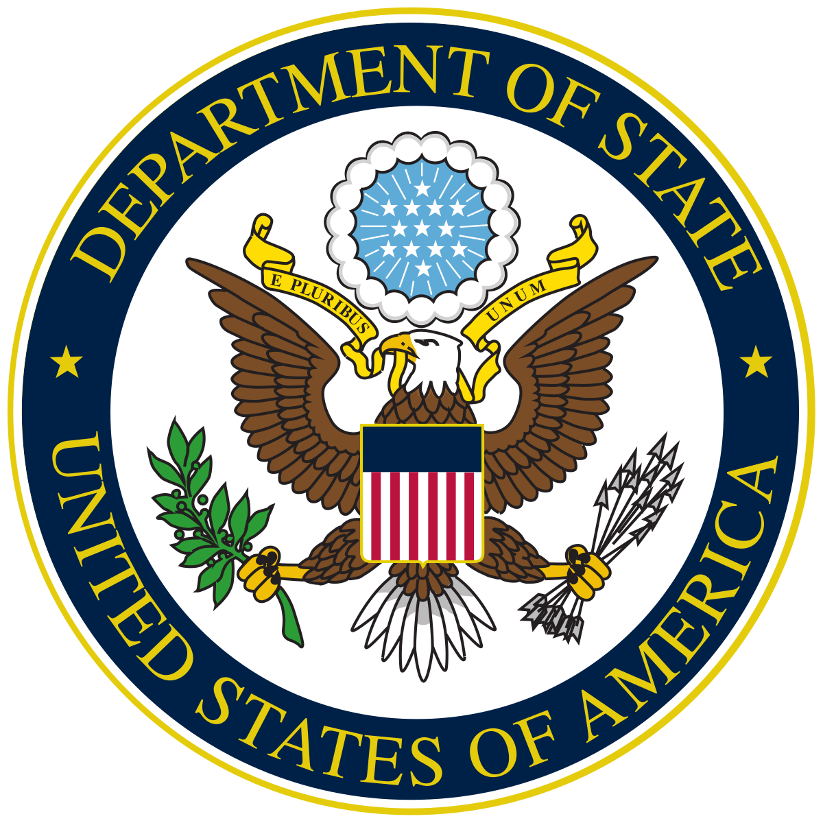 U.S Department of State official seal