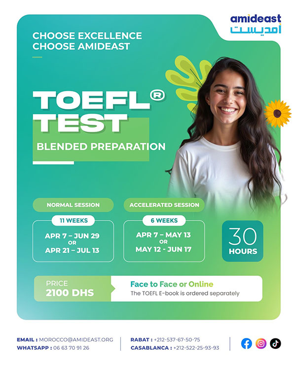 TOEFL Test Blended Preparation