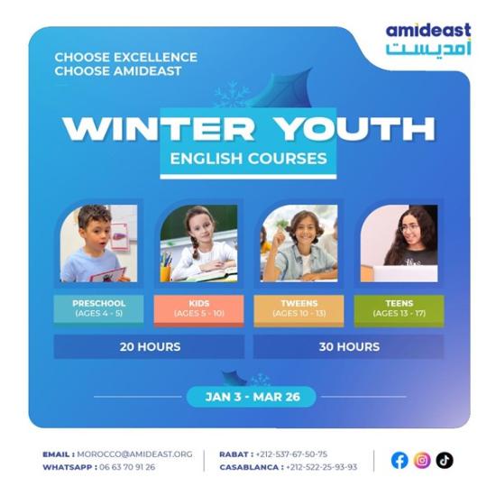 Winter Youth English Courses