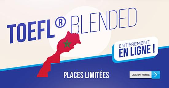 TOEFL Blended banner